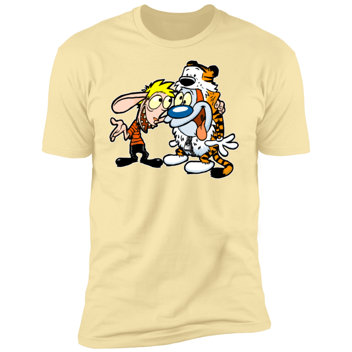 T-Shirts Banana Cream / S Calren n Stimps Men's Premium T-Shirt