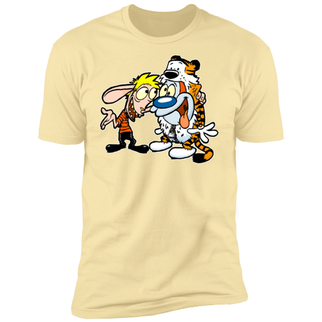 T-Shirts Banana Cream / S Calren n Stimps Men's Premium T-Shirt