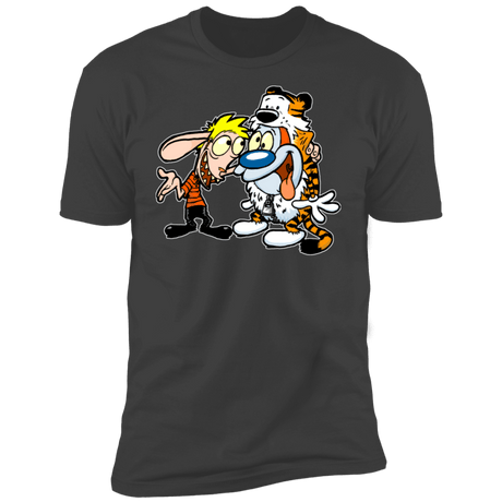 T-Shirts Heavy Metal / S Calren n Stimps Men's Premium T-Shirt