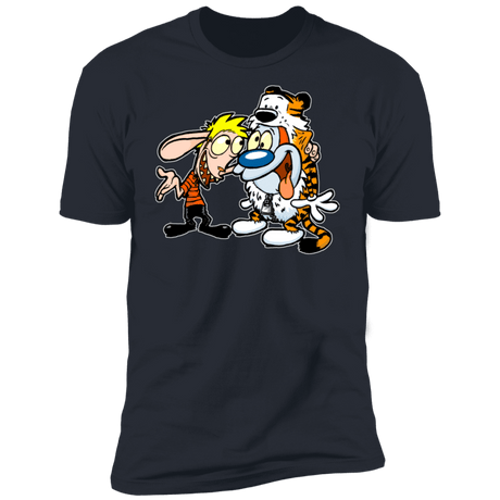 T-Shirts Indigo / S Calren n Stimps Men's Premium T-Shirt