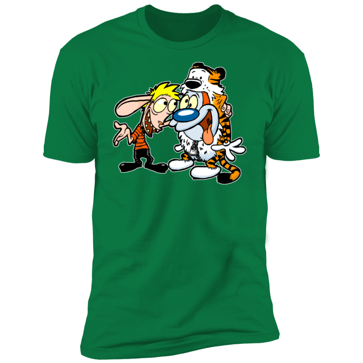 T-Shirts Kelly Green / S Calren n Stimps Men's Premium T-Shirt