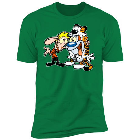 T-Shirts Kelly Green / S Calren n Stimps Men's Premium T-Shirt