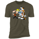 T-Shirts Military Green / S Calren n Stimps Men's Premium T-Shirt