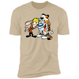 T-Shirts Sand / S Calren n Stimps Men's Premium T-Shirt