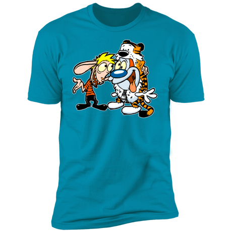 T-Shirts Turquoise / S Calren n Stimps Men's Premium T-Shirt