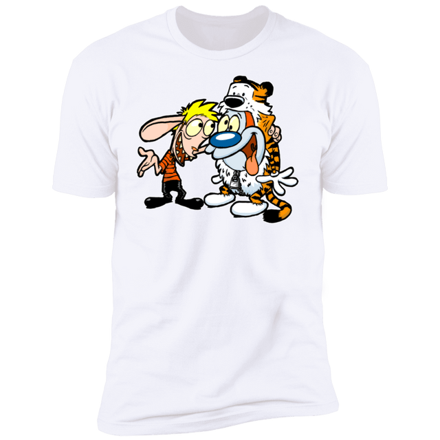 T-Shirts White / S Calren n Stimps Men's Premium T-Shirt