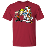 T-Shirts Cardinal / S Calren n Stimps T-Shirt