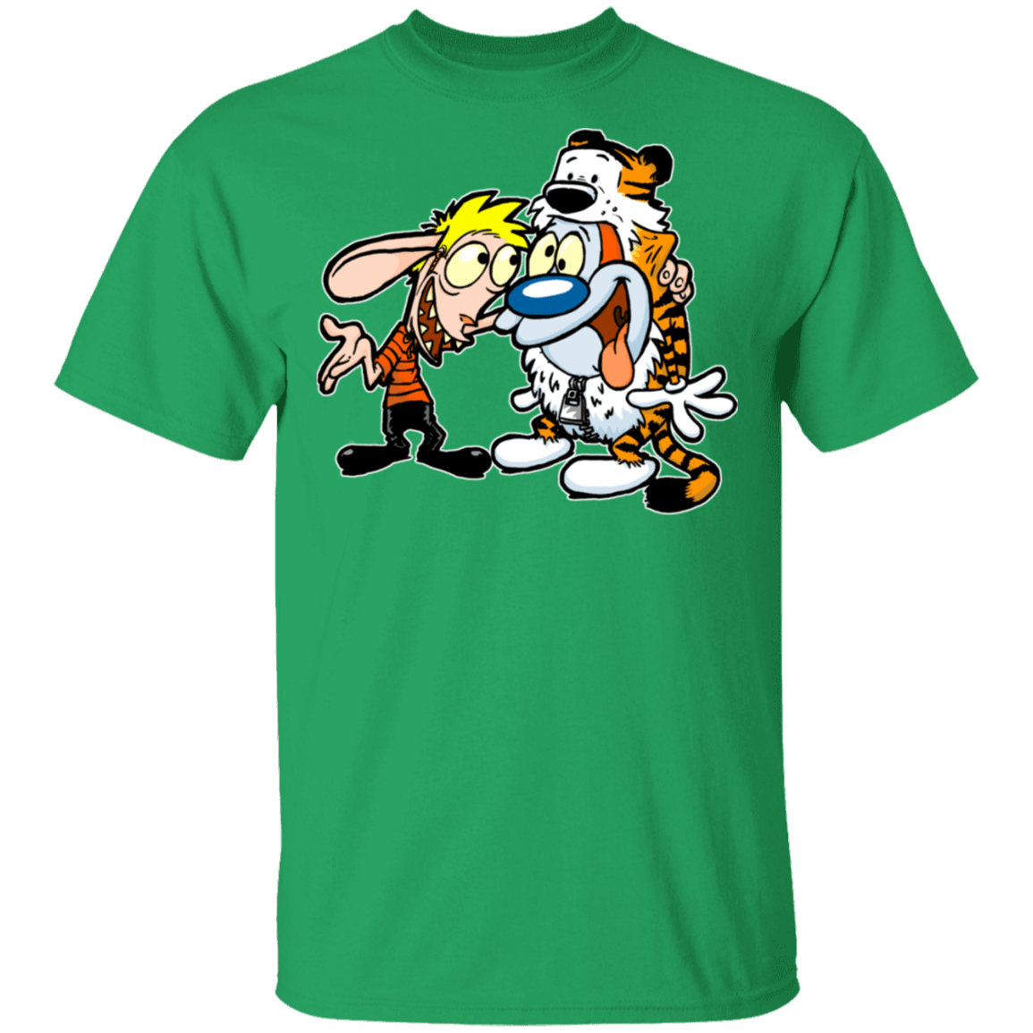 T-Shirts Irish Green / S Calren n Stimps T-Shirt