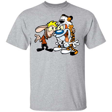 T-Shirts Sport Grey / S Calren n Stimps T-Shirt