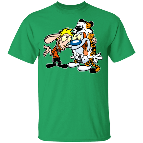 T-Shirts Irish Green / YXS Calren n Stimps Youth T-Shirt