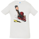 T-Shirts White / 6 Months Calvin & Deadpool Infant Premium T-Shirt
