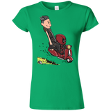 T-Shirts Irish Green / S Calvin & Deadpool Junior Slimmer-Fit T-Shirt