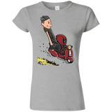 T-Shirts Sport Grey / S Calvin & Deadpool Junior Slimmer-Fit T-Shirt