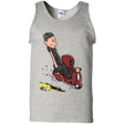 T-Shirts Ash / S Calvin & Deadpool Men's Tank Top
