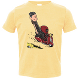 T-Shirts Butter / 2T Calvin & Deadpool Toddler Premium T-Shirt