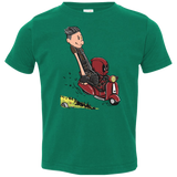 T-Shirts Kelly / 2T Calvin & Deadpool Toddler Premium T-Shirt