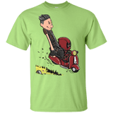 T-Shirts Mint Green / YXS Calvin & Deadpool Youth T-Shirt