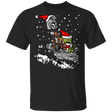 T-Shirts Black / S Calvin Yoda Mandalorian CLAUS T-Shirt
