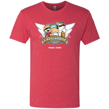 T-Shirts Vintage Red / Small Calvinball Video Game Men's Triblend T-Shirt