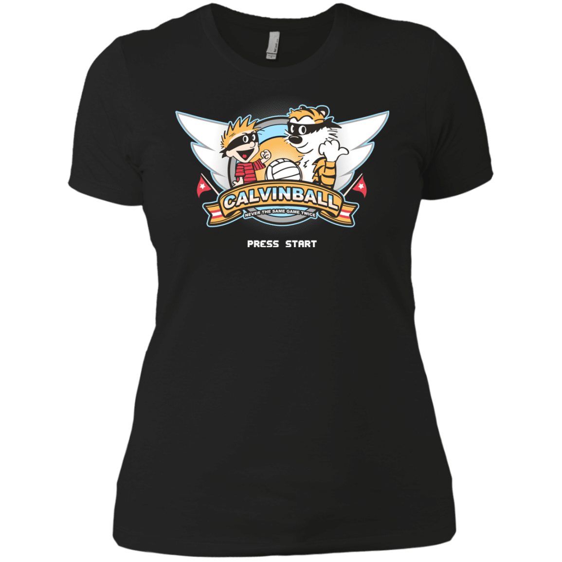 T-Shirts Black / X-Small Calvinball Video Game Women's Premium T-Shirt