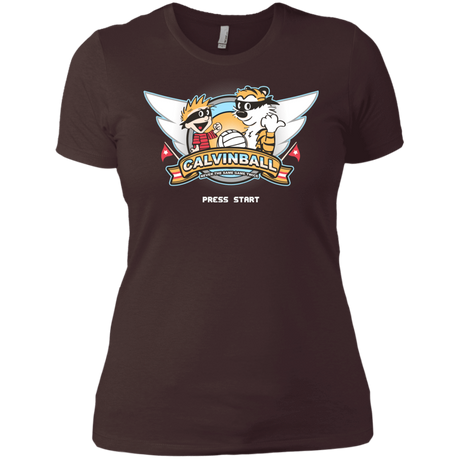 T-Shirts Dark Chocolate / X-Small Calvinball Video Game Women's Premium T-Shirt