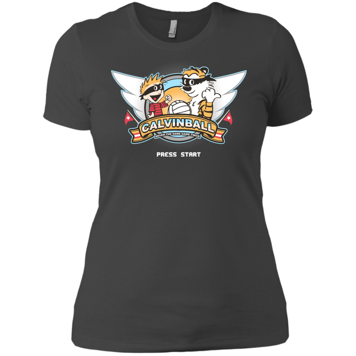 T-Shirts Heavy Metal / X-Small Calvinball Video Game Women's Premium T-Shirt