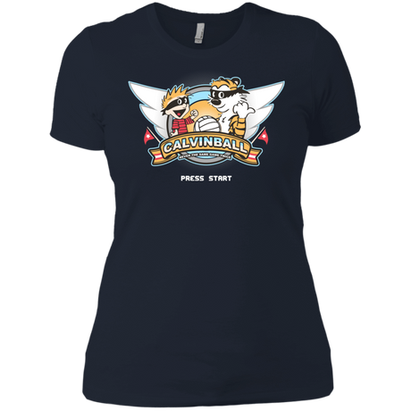 T-Shirts Midnight Navy / X-Small Calvinball Video Game Women's Premium T-Shirt