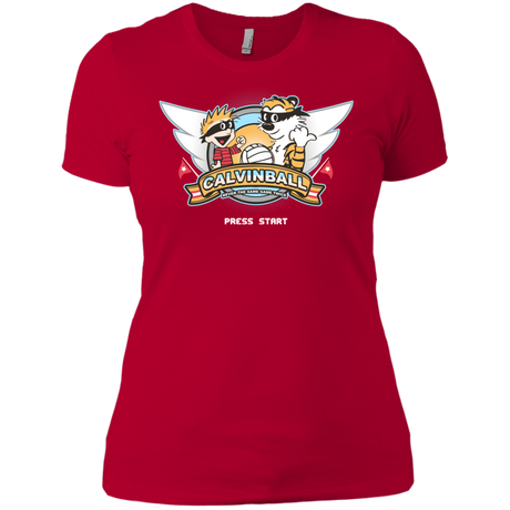 T-Shirts Red / X-Small Calvinball Video Game Women's Premium T-Shirt