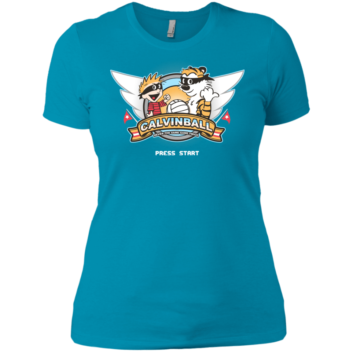 T-Shirts Turquoise / X-Small Calvinball Video Game Women's Premium T-Shirt