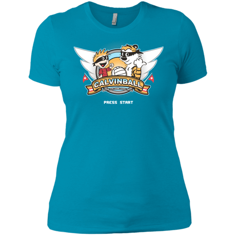 T-Shirts Turquoise / X-Small Calvinball Video Game Women's Premium T-Shirt