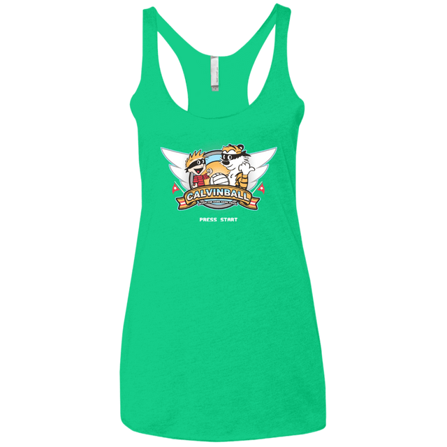 T-Shirts Envy / X-Small Calvinball Video Game Women's Triblend Racerback Tank