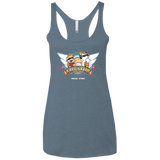 T-Shirts Indigo / X-Small Calvinball Video Game Women's Triblend Racerback Tank