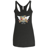 T-Shirts Vintage Black / X-Small Calvinball Video Game Women's Triblend Racerback Tank