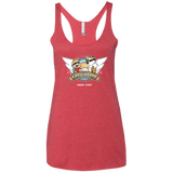 T-Shirts Vintage Red / X-Small Calvinball Video Game Women's Triblend Racerback Tank