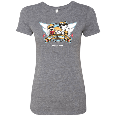 T-Shirts Premium Heather / Small Calvinball Video Game Women's Triblend T-Shirt