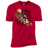 T-Shirts Red / YXS Calvydia and Beetle Hobbes Boys Premium T-Shirt