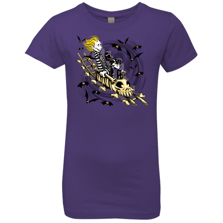 T-Shirts Purple Rush / YXS Calvydia and Beetle Hobbes Girls Premium T-Shirt