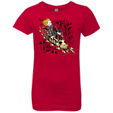 T-Shirts Red / YXS Calvydia and Beetle Hobbes Girls Premium T-Shirt