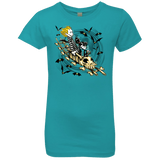 T-Shirts Tahiti Blue / YXS Calvydia and Beetle Hobbes Girls Premium T-Shirt