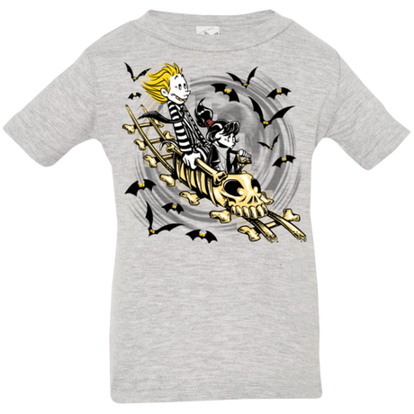 T-Shirts Heather Grey / 6 Months Calvydia and Beetle Hobbes Infant Premium T-Shirt