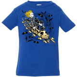 T-Shirts Royal / 6 Months Calvydia and Beetle Hobbes Infant Premium T-Shirt