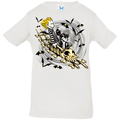 T-Shirts White / 6 Months Calvydia and Beetle Hobbes Infant Premium T-Shirt