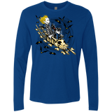 T-Shirts Royal / Small Calvydia and Beetle Hobbes Men's Premium Long Sleeve