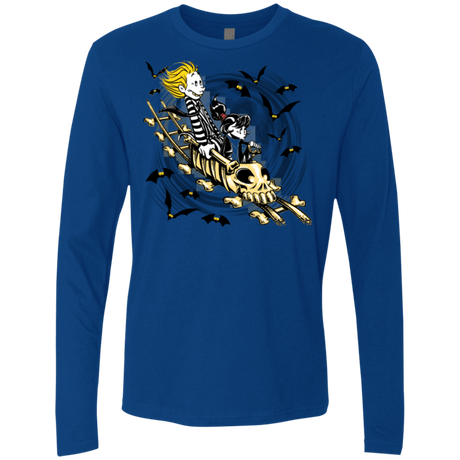T-Shirts Royal / Small Calvydia and Beetle Hobbes Men's Premium Long Sleeve