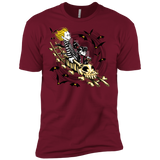 T-Shirts Cardinal / X-Small Calvydia and Beetle Hobbes Men's Premium T-Shirt