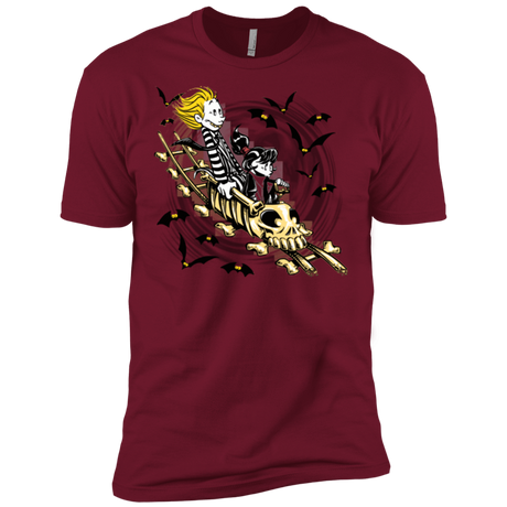 T-Shirts Cardinal / X-Small Calvydia and Beetle Hobbes Men's Premium T-Shirt