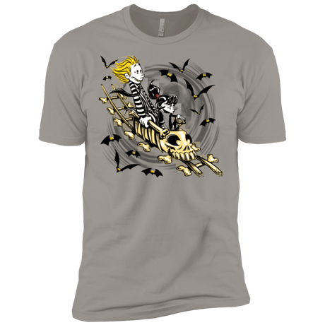 T-Shirts Light Grey / X-Small Calvydia and Beetle Hobbes Men's Premium T-Shirt