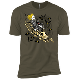 T-Shirts Military Green / X-Small Calvydia and Beetle Hobbes Men's Premium T-Shirt