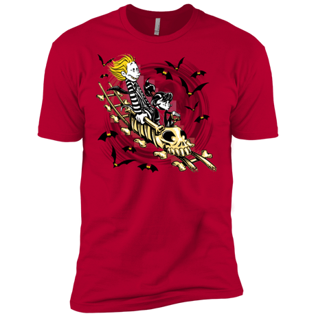 T-Shirts Red / X-Small Calvydia and Beetle Hobbes Men's Premium T-Shirt