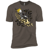 T-Shirts Warm Grey / X-Small Calvydia and Beetle Hobbes Men's Premium T-Shirt